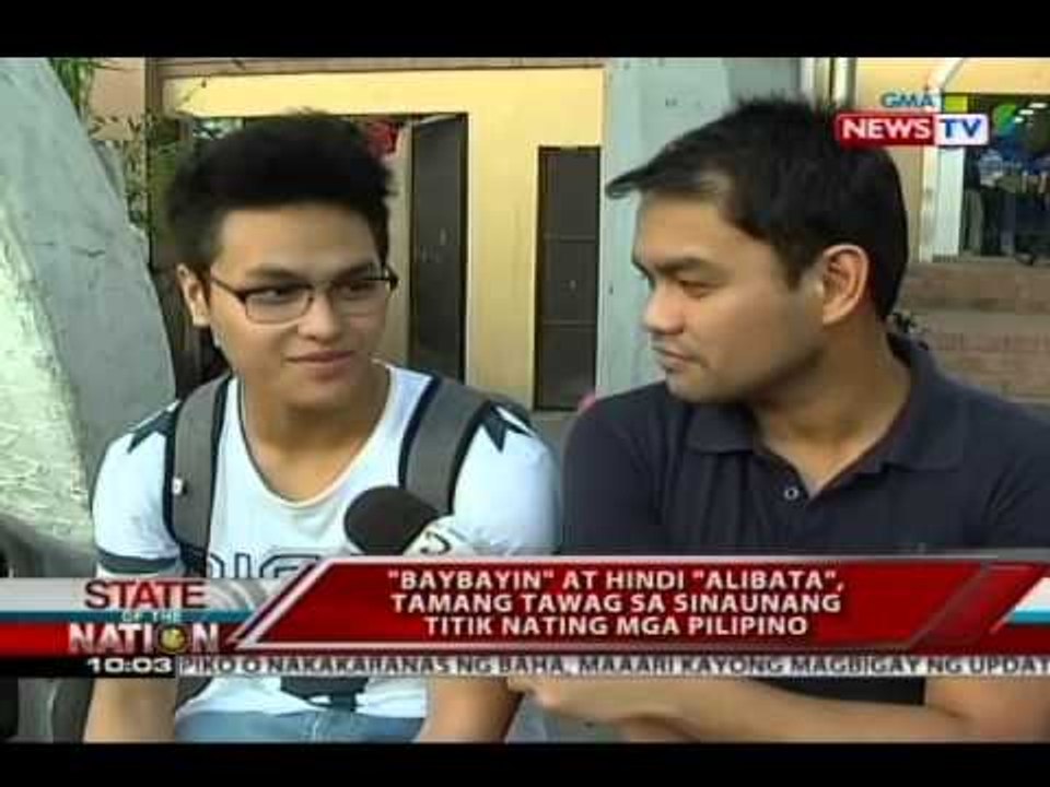 SONA: "Baybayin" at hindi "Alibata", tamang tawag sa sinaunang titik nating mga Pilipino