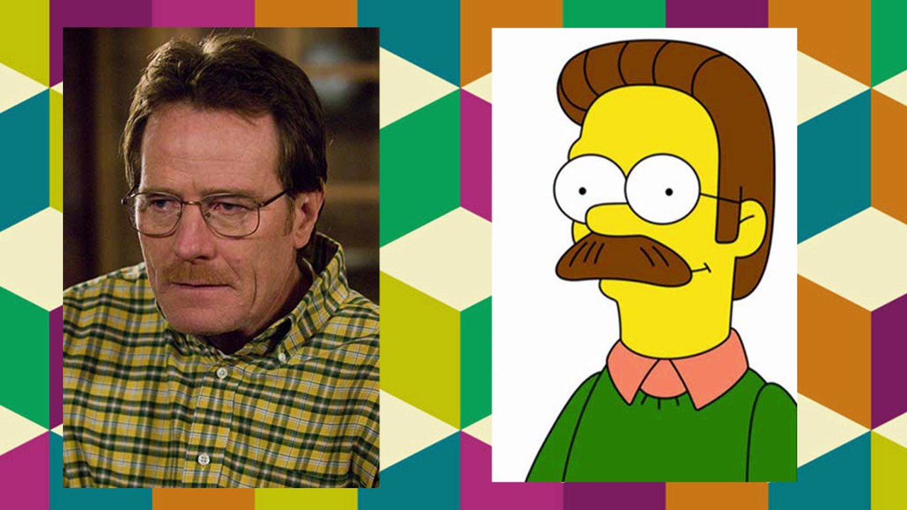 Caricaturas y su versión real