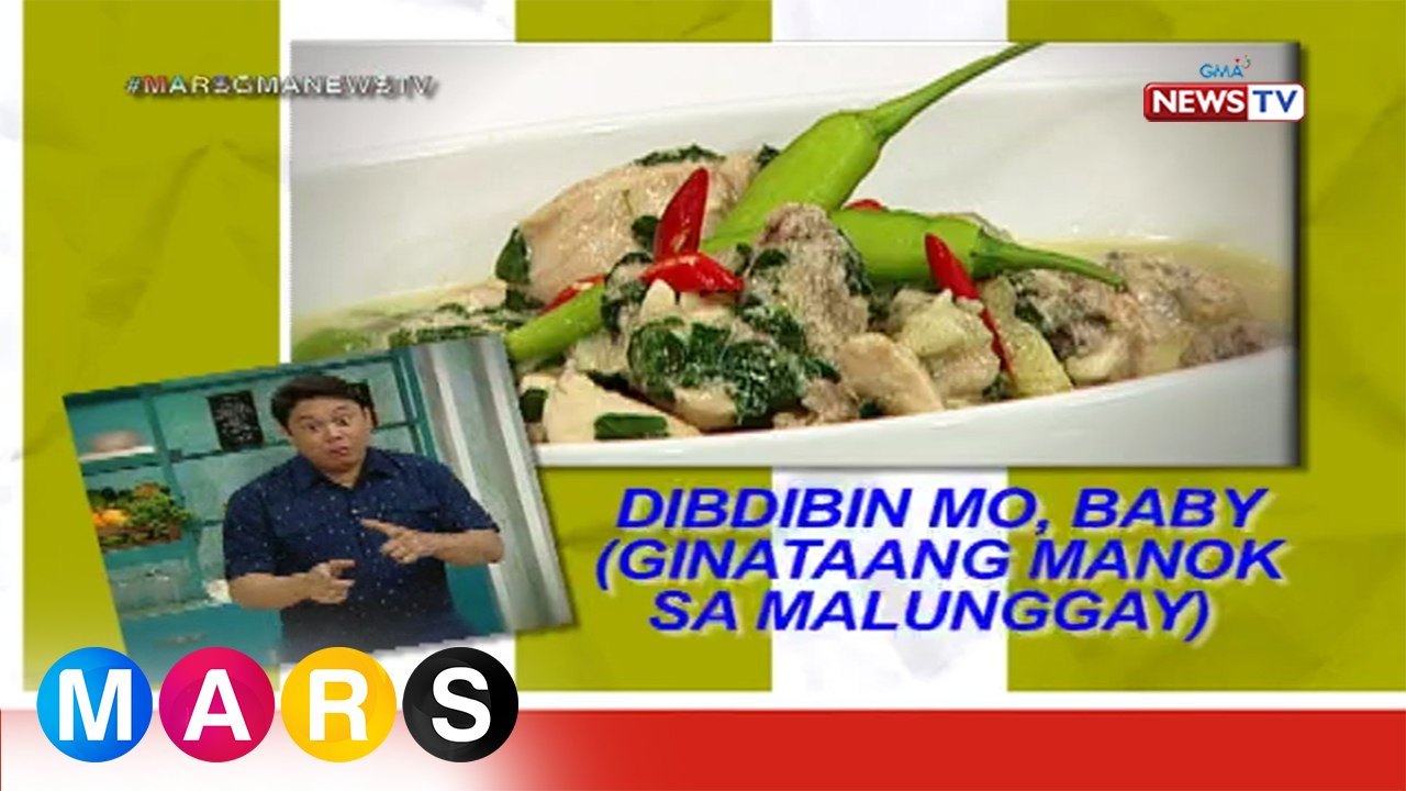 Mars Masarap:  Ginataang Manok sa Malunggay by Dennis Padilla