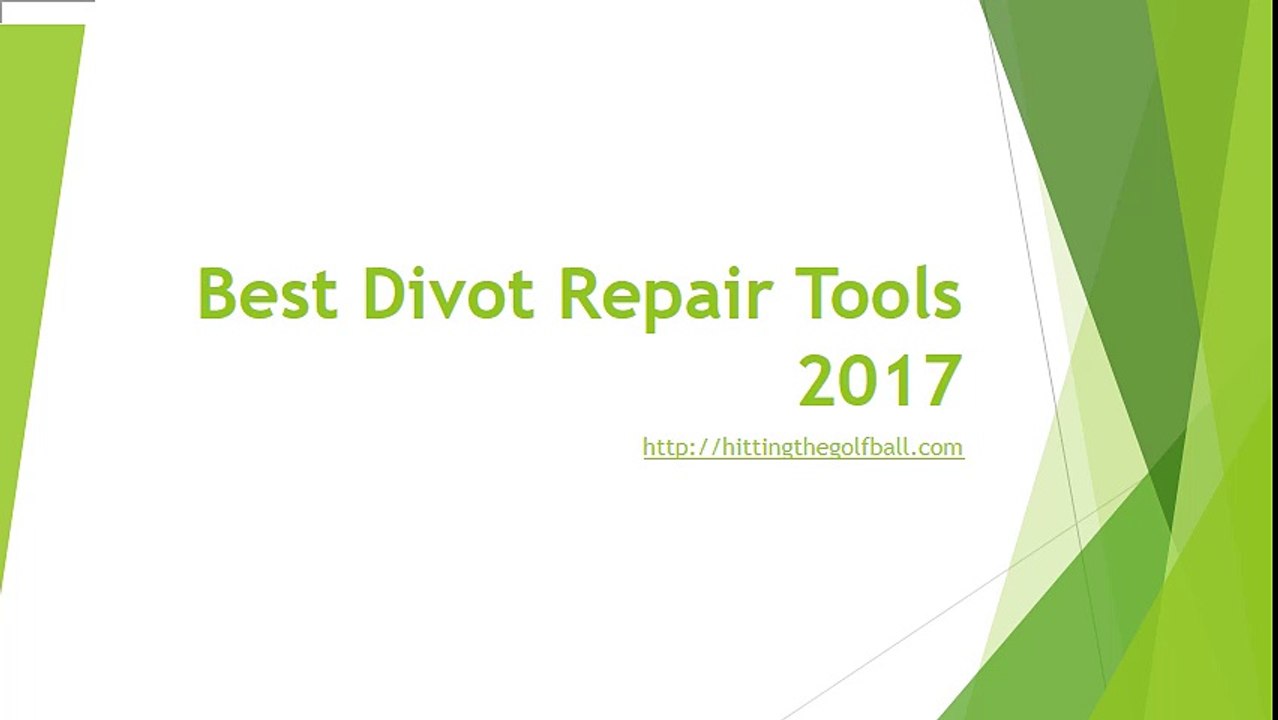 Best Divot Repair Tools
