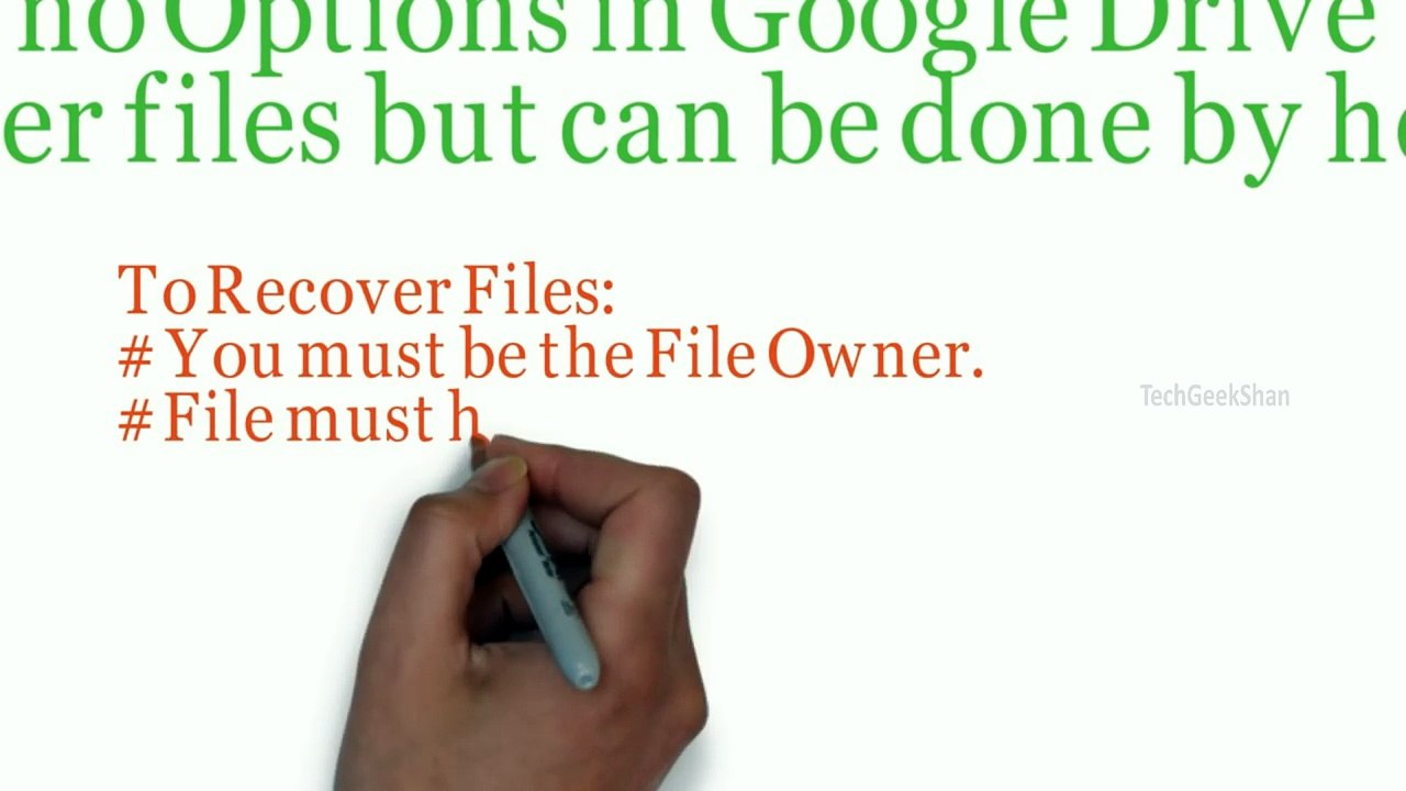 Recover Permanently Deleted Google Drive Files Deleted Forever from Trash