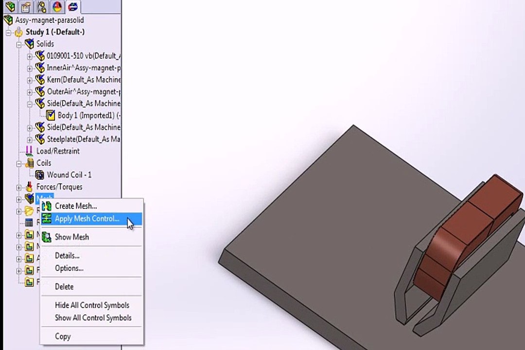 Lifting Machine Simulation using EMS