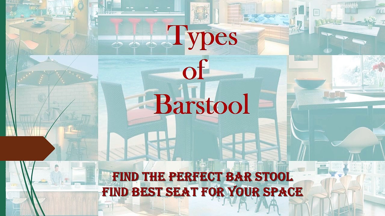 Types of Barstool