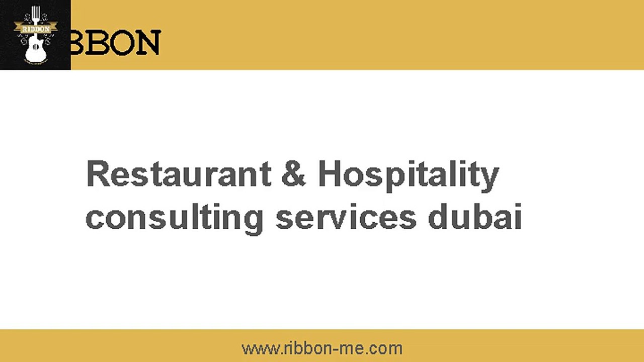 Restaurant concepts in Dubai - Ribbon