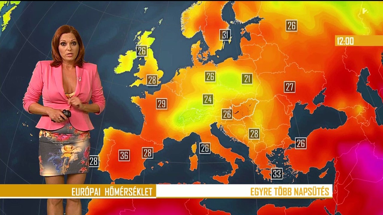 IDŐJÁRÁS Időjárás-előrejelzés - 2014.07.23. este tv2.hu TV2