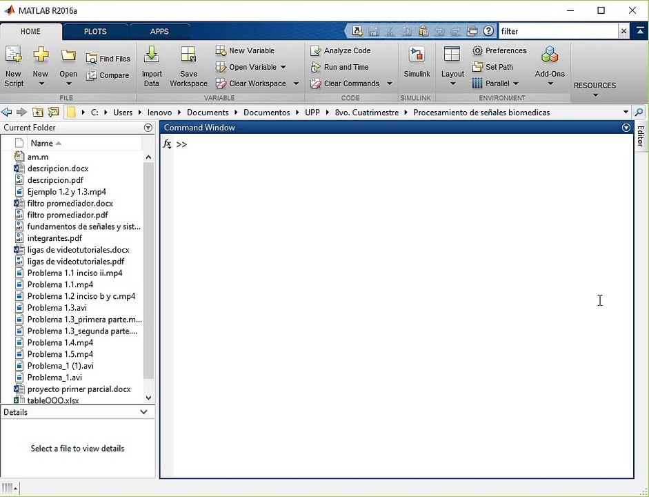 Filtro Notch en Matlab