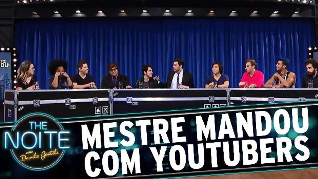 Mestre Mandou com Youtubers