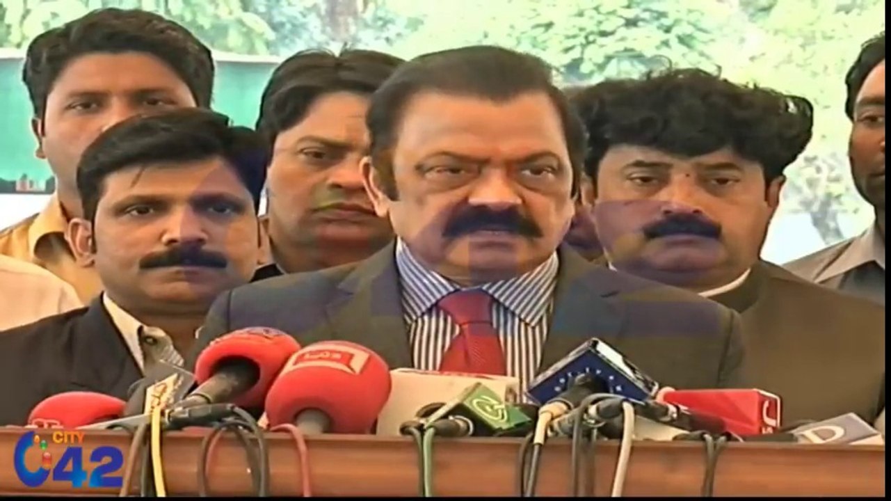 Punjab Law minister Rana Sanaullah Calls Musharraf a "Relu Katta" and "Phateechar" Politicians