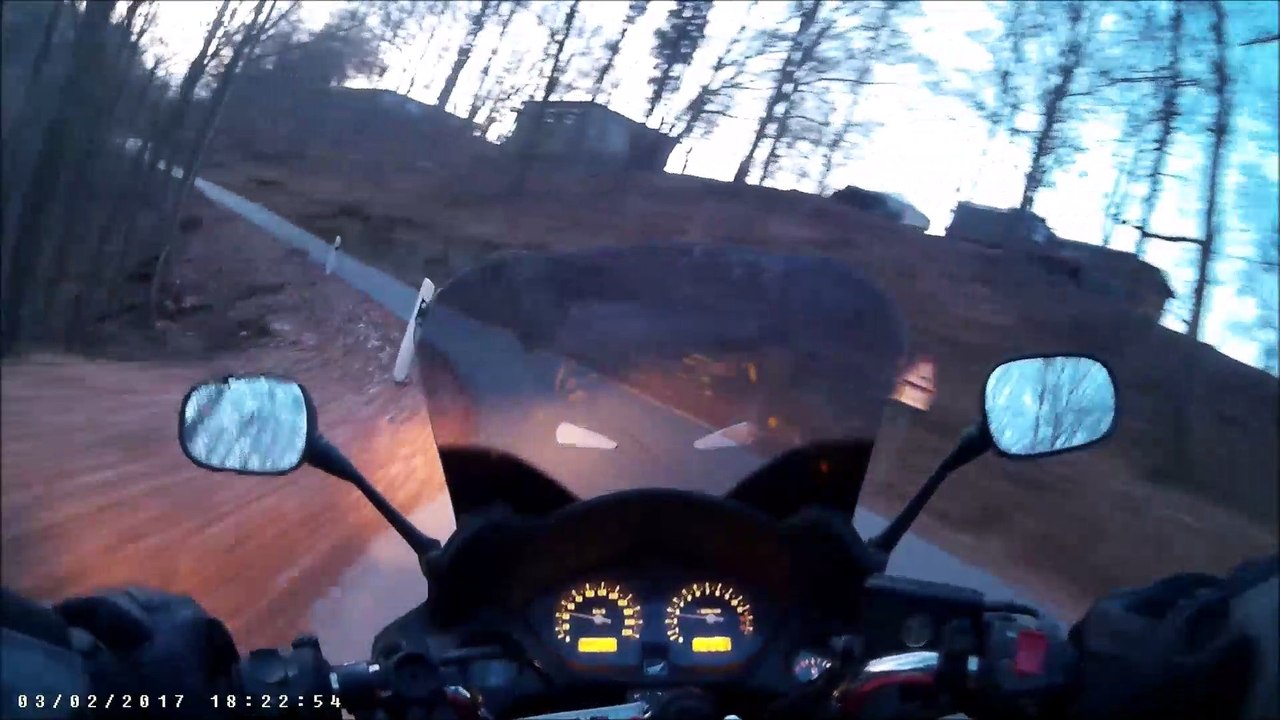 Alte Dettinger Albsteige abwärts CBF600 SA