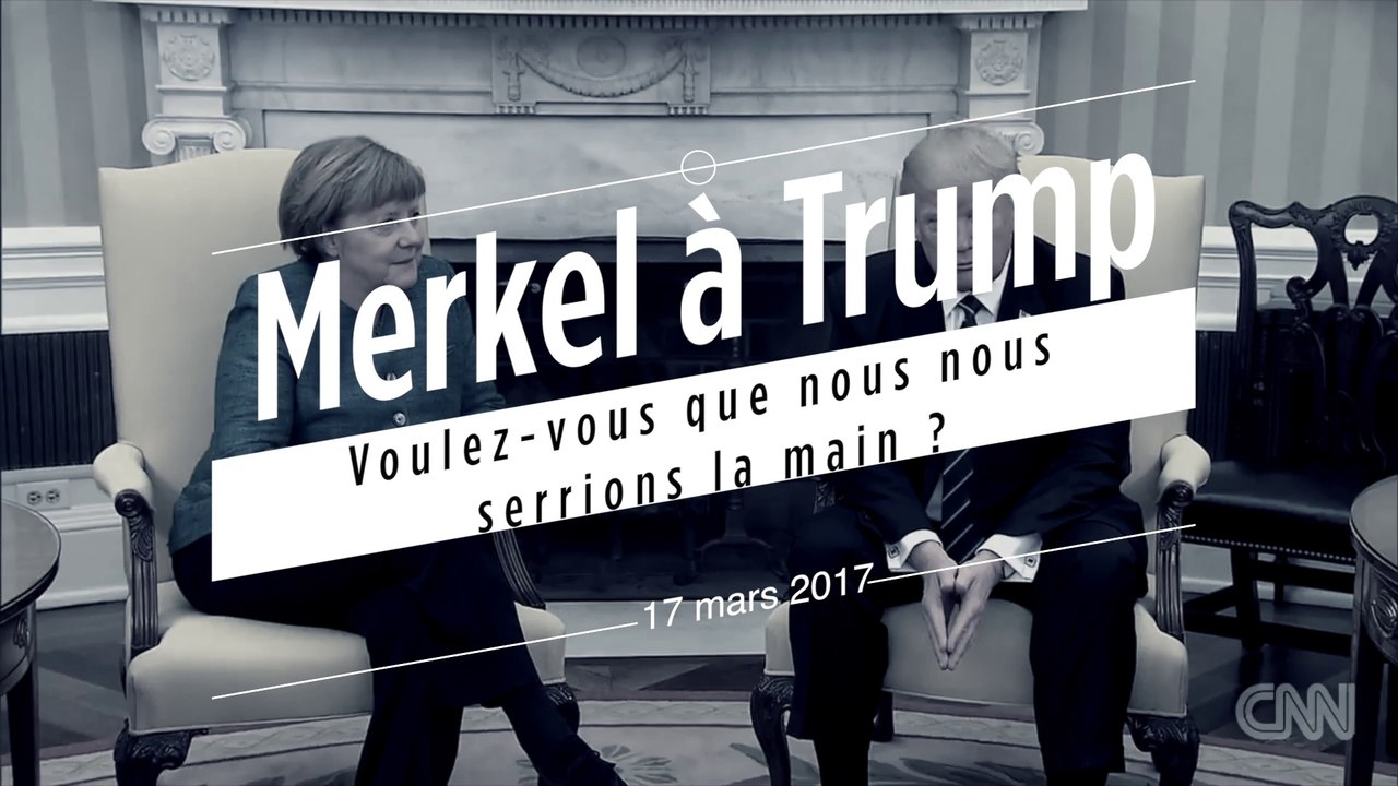 Le moment très gênant entre Merkel et Trump