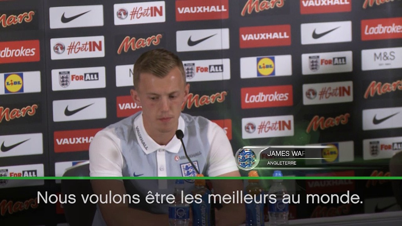 Angleterre - Ward-Prowse : ''Être les meilleurs au monde''