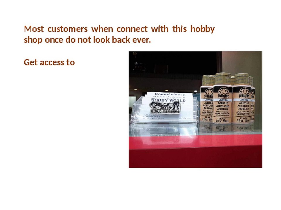 Which is the Best hobby shop in Singapore