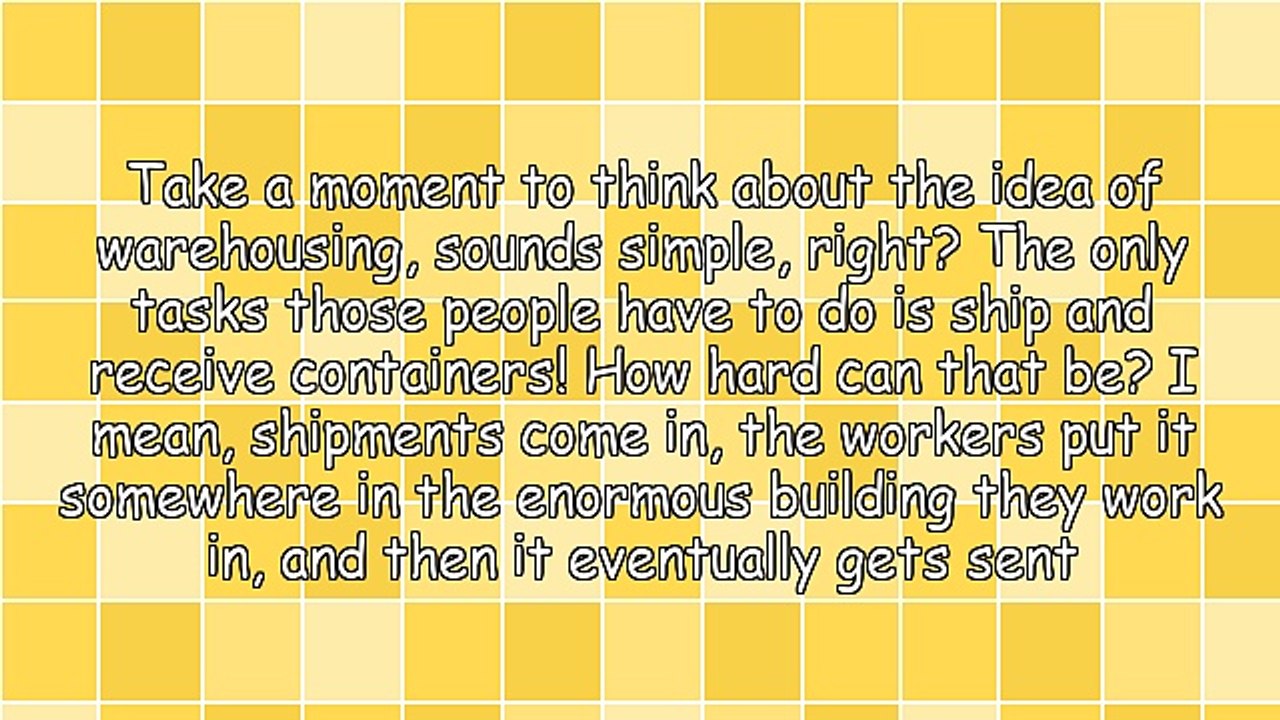 Solving Problems in the Warehouse