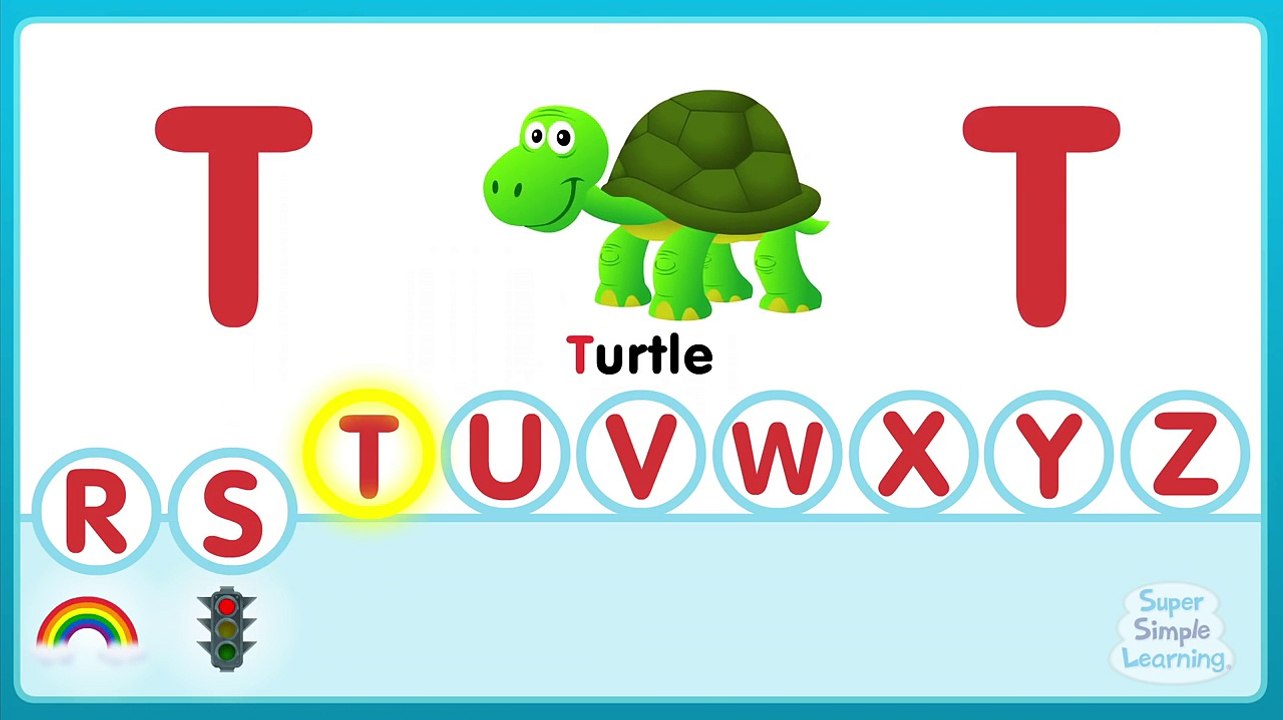 Super Simple ABCs Phonics Song: R - Z