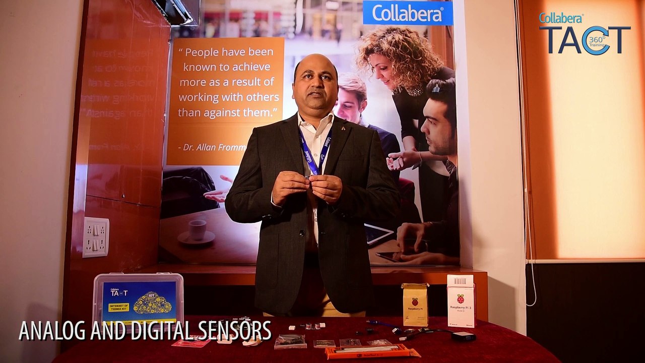 Collabera TACT's Internet Of Things intermediate level Course & IoT Kit details