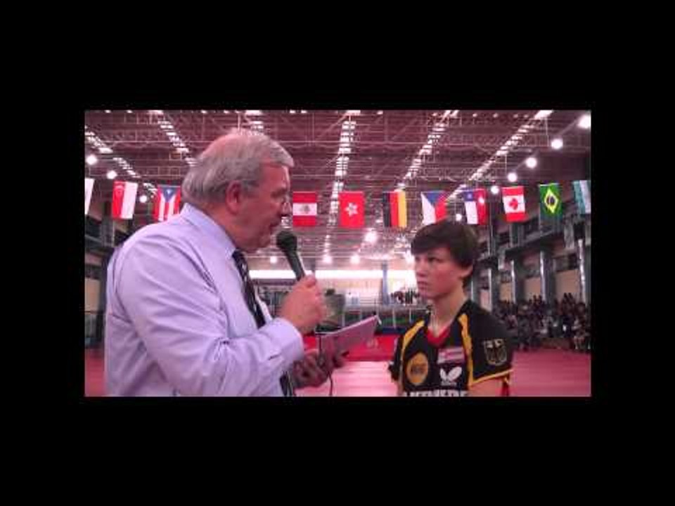 ITTF GJC Brazil - Nina Mittelham