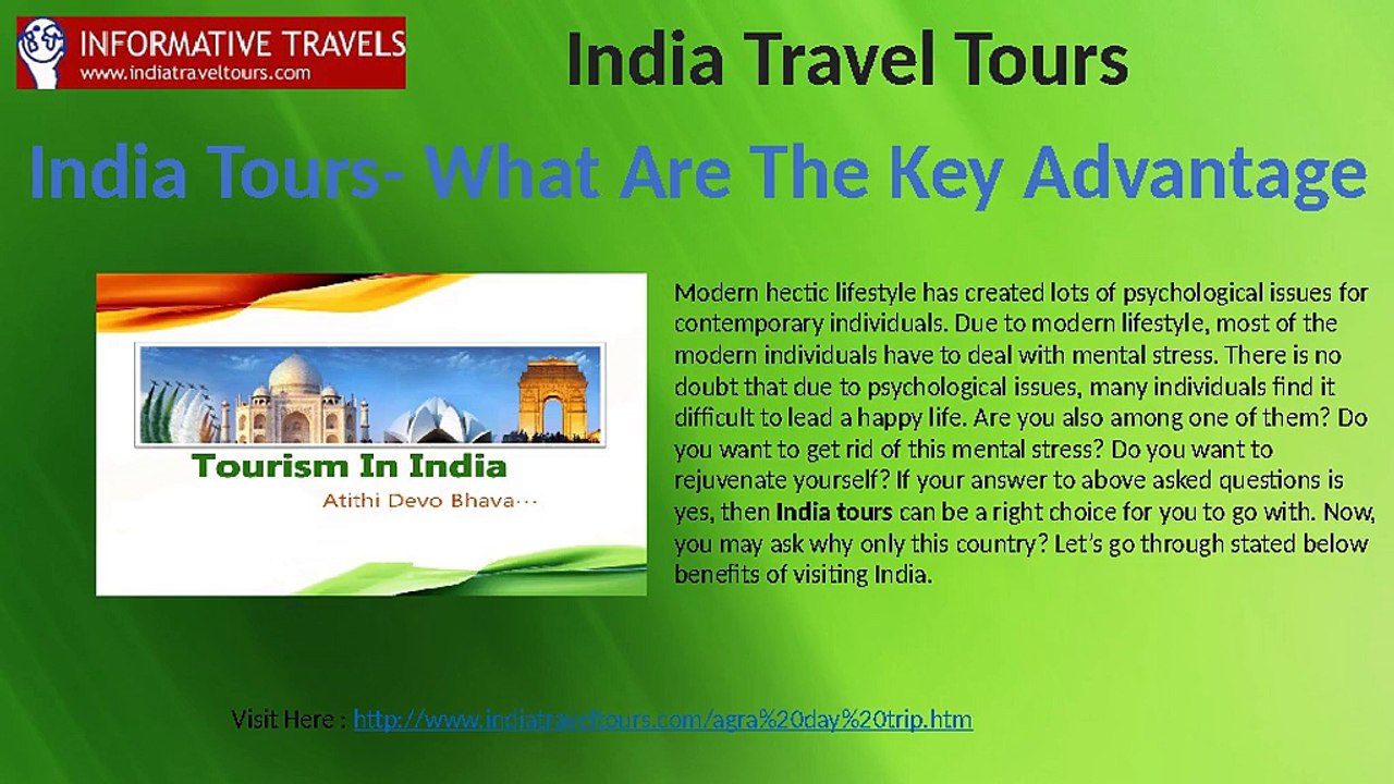 India Tours – What Are the Key Advantages