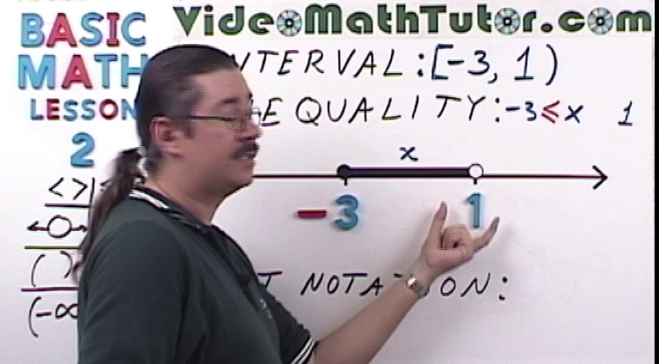 Basic Math: Lesson 2 - Equalities & Inequalities