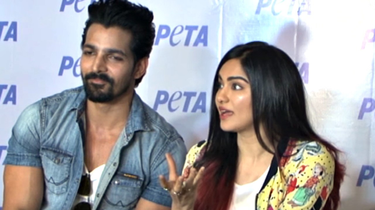 Harshvardhan Rane And Adah Sharma UNVEIL Indias First Vegan Fashion Lookbook | Bollywood Nightout