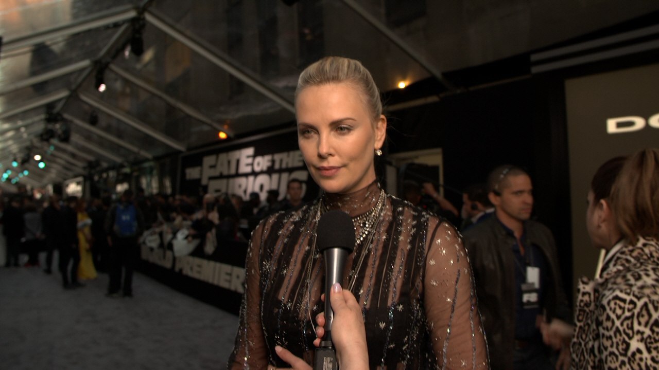 'The Fate of the Furious' Premiere: A Fashionable Charlize Theron