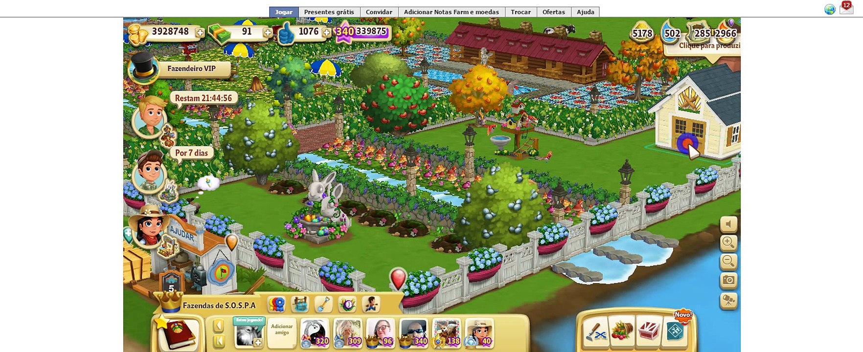 como conseguir os pontos da Barraca de jogos da fête