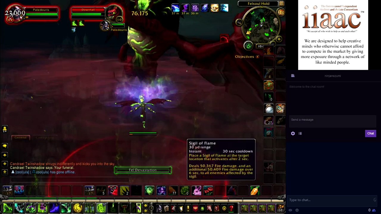 Candrael Twinshadow's Buggy Assed Quest #WorldOfWarcraft #DemonHunters