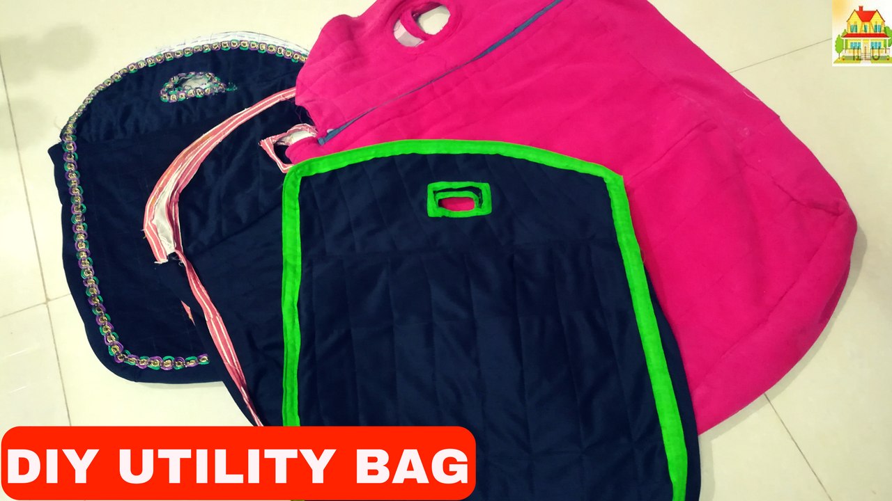 diy Bag Stiching || utility bag diy || diy hand bag