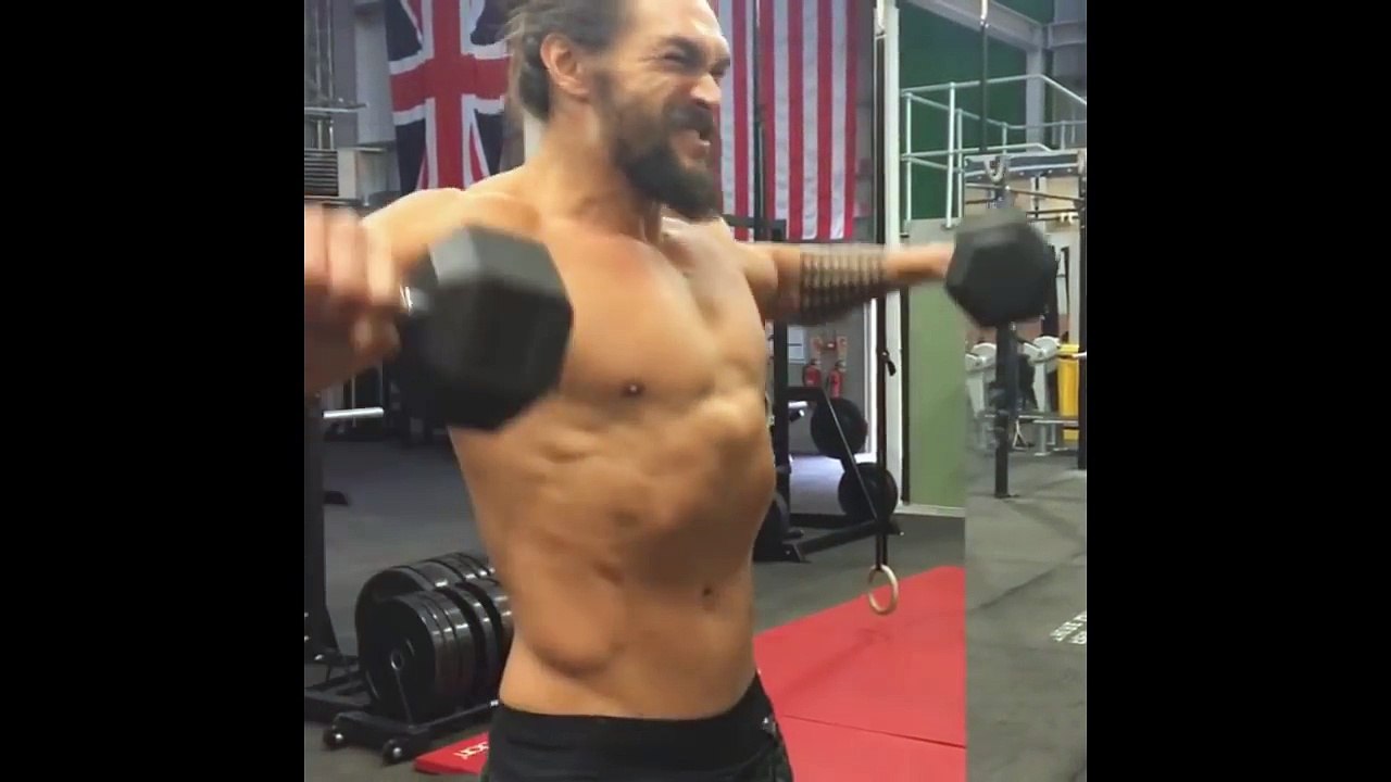 Jason Momoa Training Workout - Aquaman -