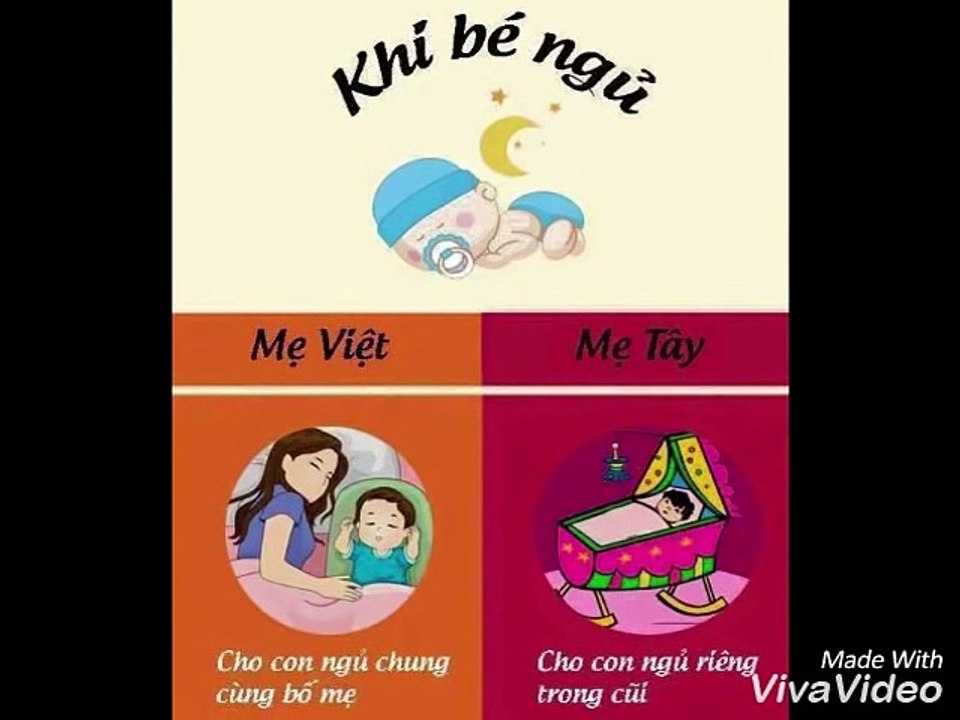 Difference between Vietnamese mother and West mother