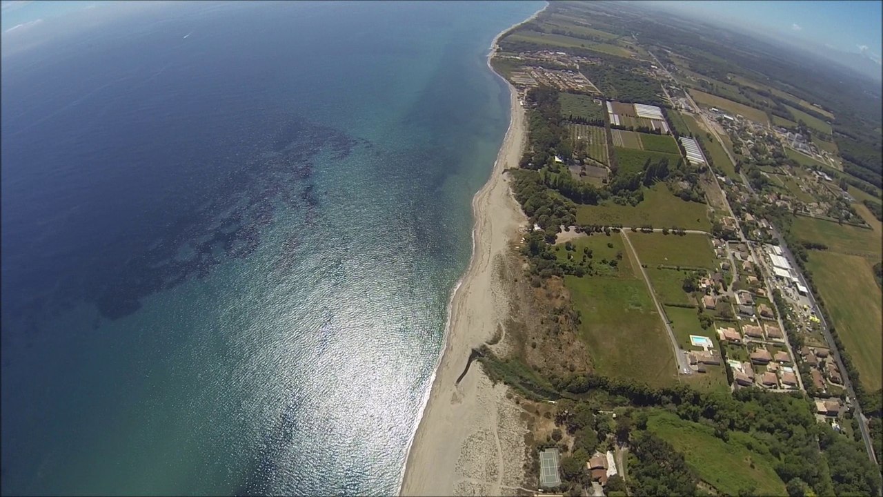 Saturday in Cervioni in paragliding