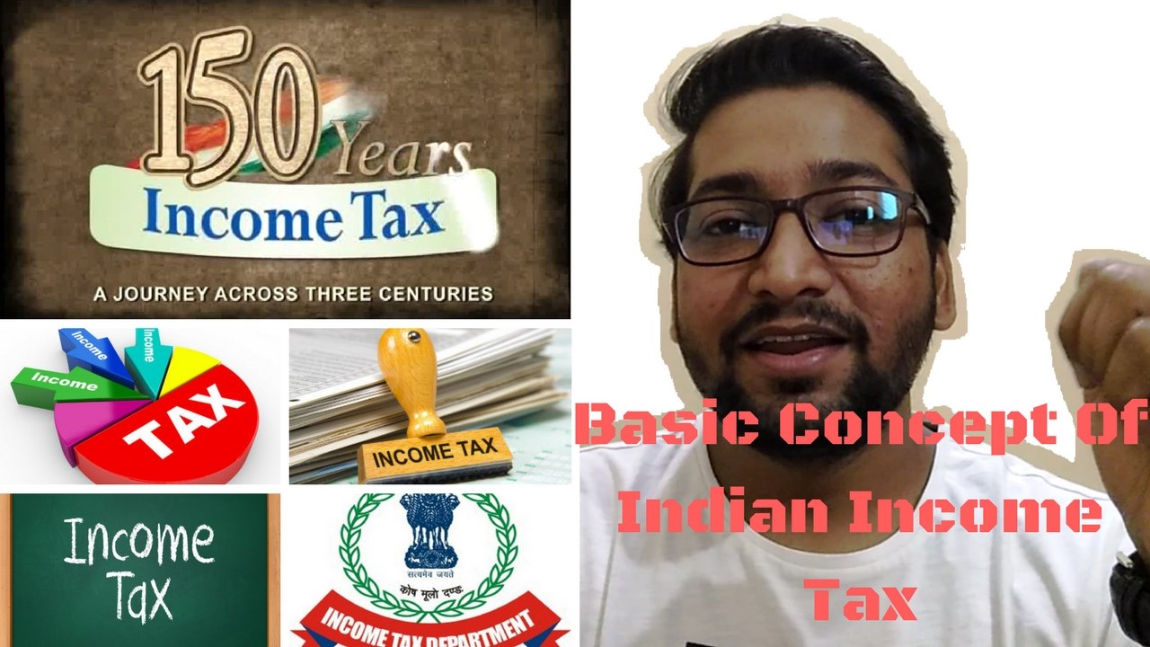 Basic Concept Of Indian Income Tax Laws. [Hindi]