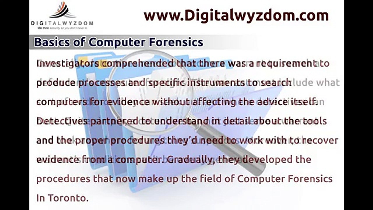 Basics of Computer Forensics