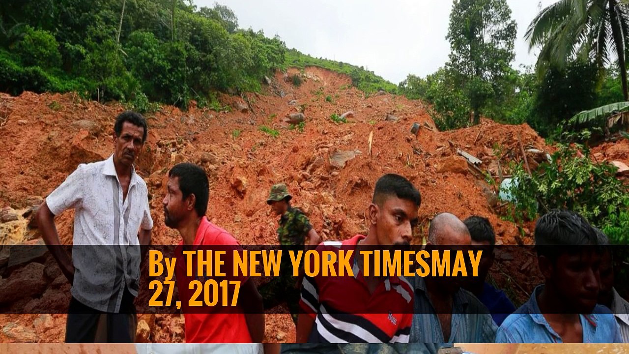 Over 100 Are Killed in Floods and Mudslides in Sri Lanka