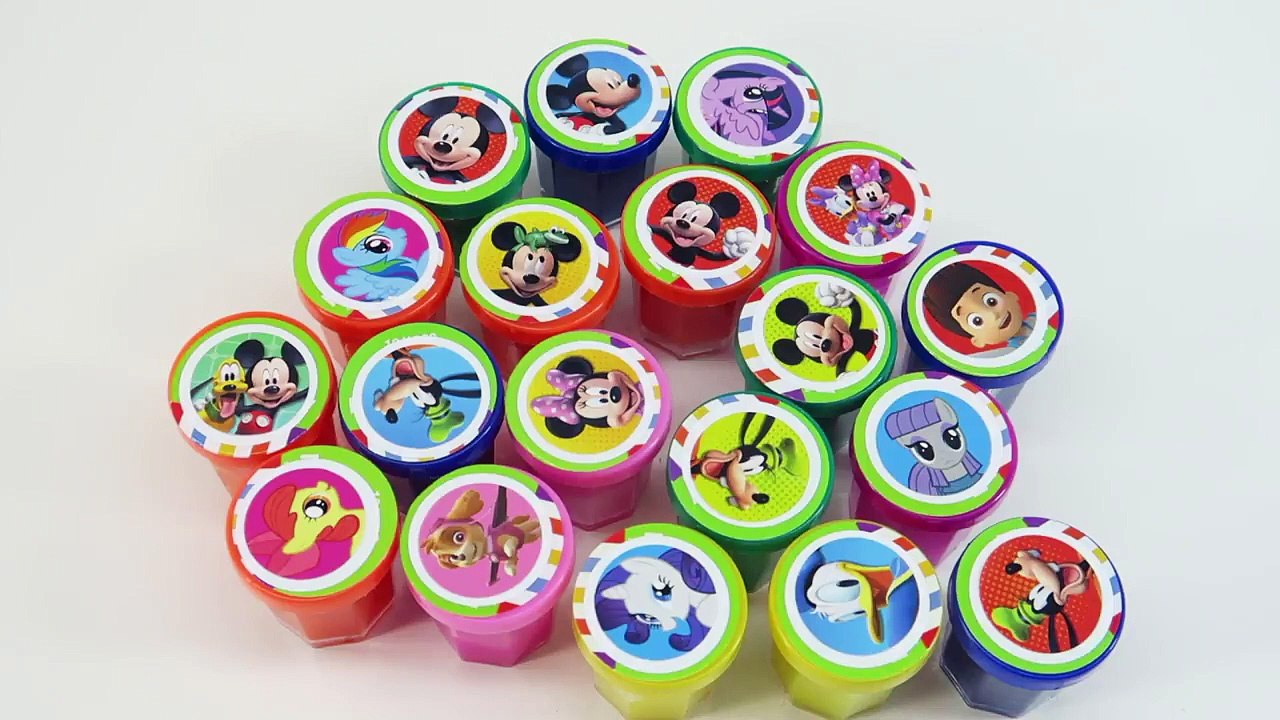 Learn Colours With Ooze Putty and Smile Fun LearnwerwerweMinn