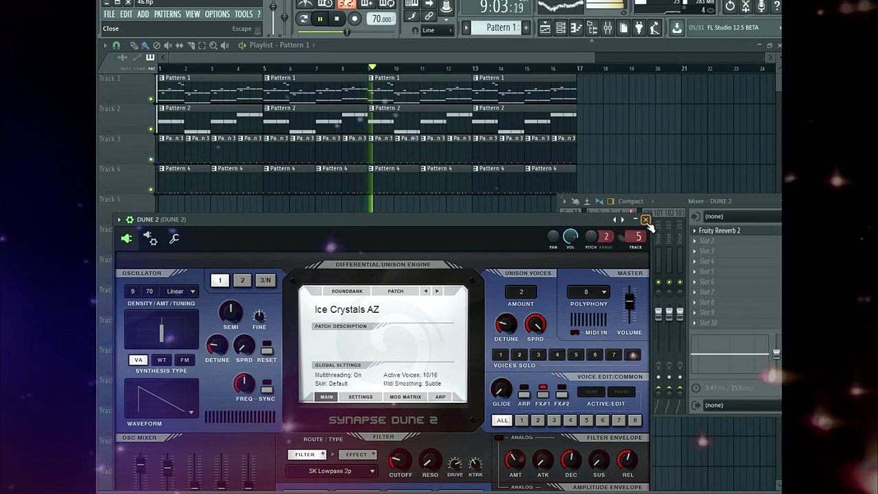 Make piano romatic song