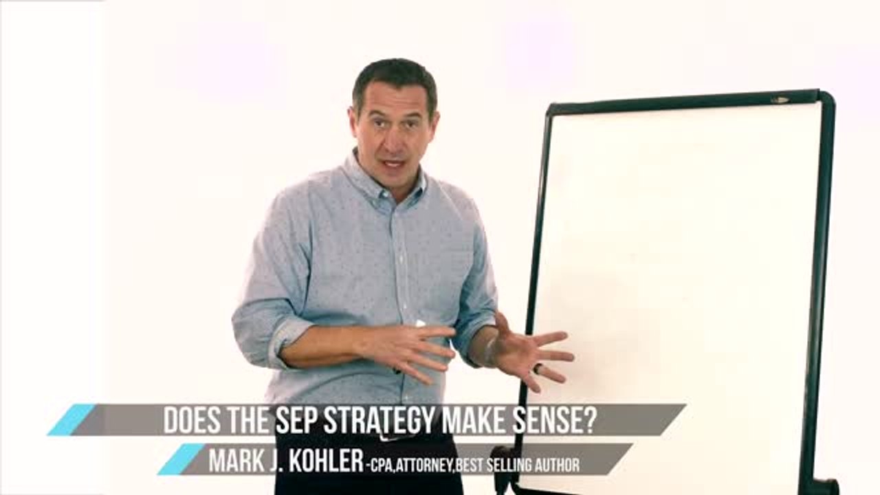 Does the SEP or 401k Strategy Make More Sense?
