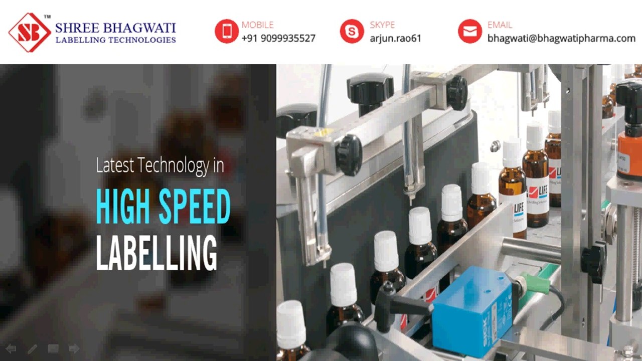Explore All Types of Labelling Machines at Bhagwati Labeling 🏷️