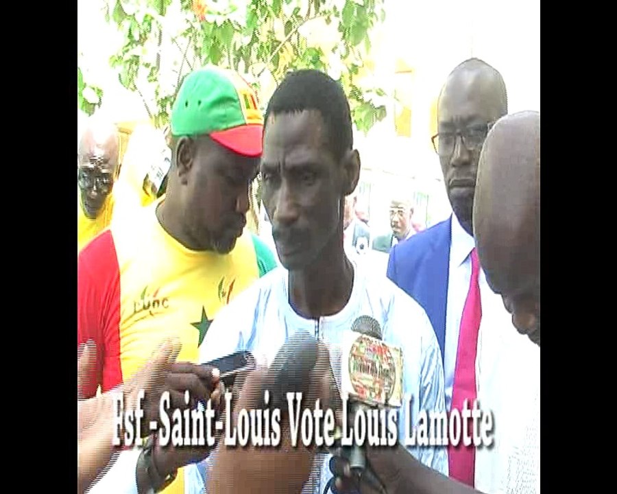 Fsf - Saint-Louis Vote Louis Lamotte