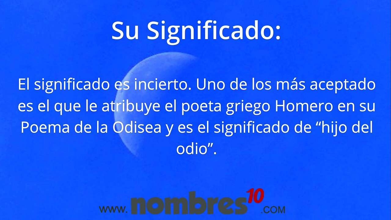 Significado de Ulises