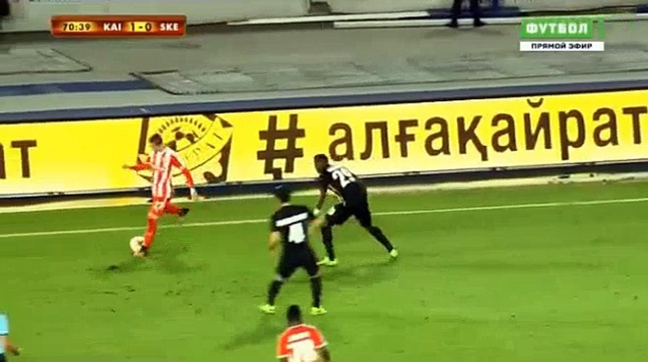 Gohus scored for FC Kairat vs KF Skënderbeu Korçë