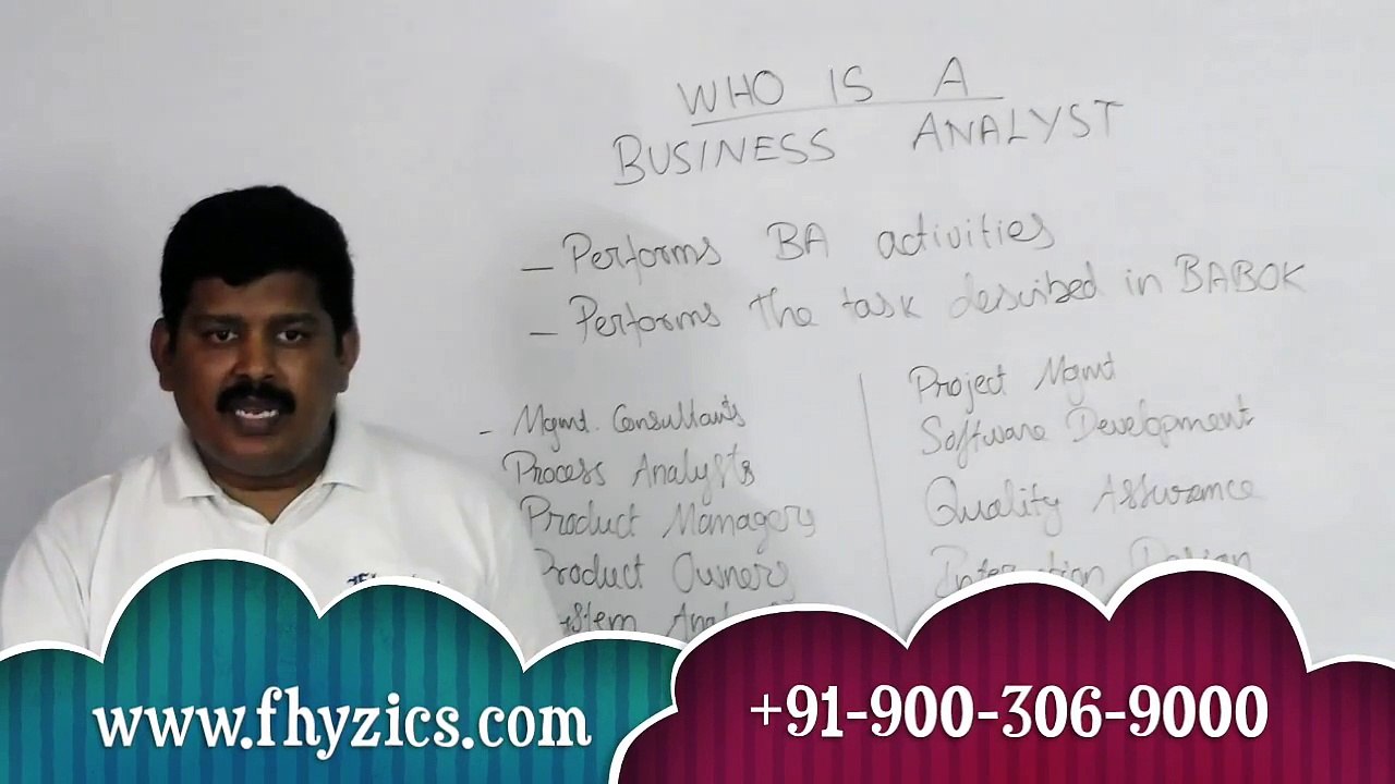 Who is a Business Analyst?