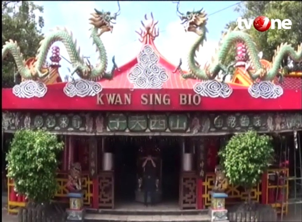 Tak Miliki Izin, Patung Dewa Perang China Ditutup Kain