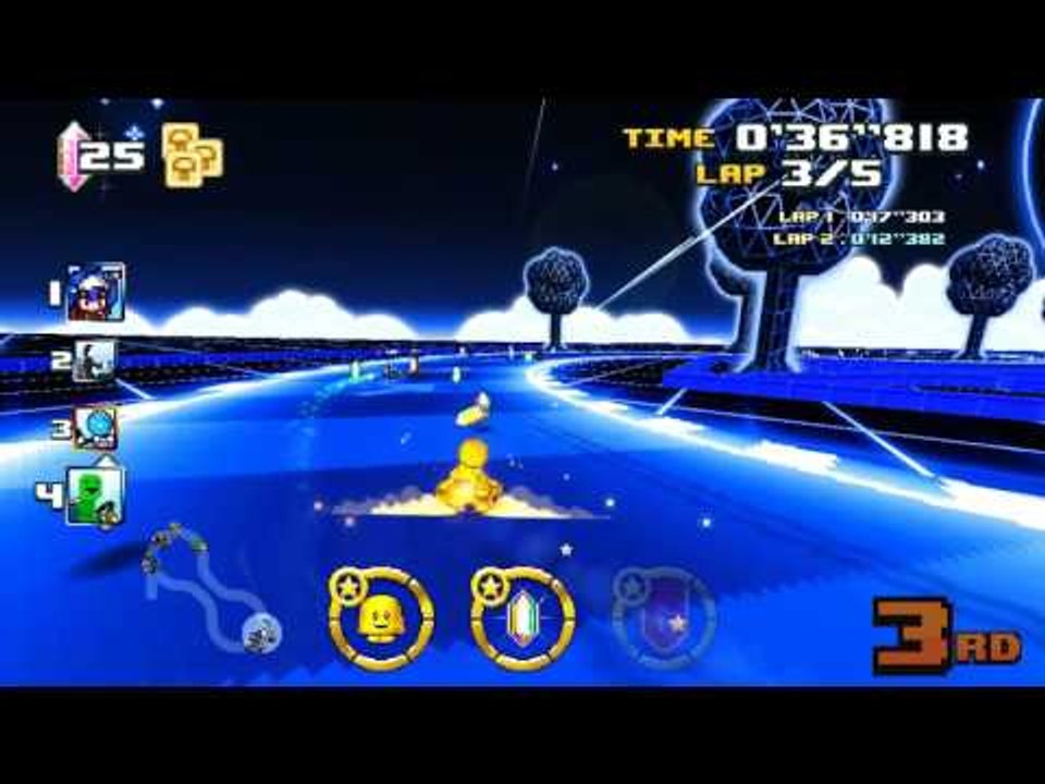 Piney Cup 150cc VR Trax 12 Star Run (Super Indie Karts v0.52) Turing from Read Only Memories