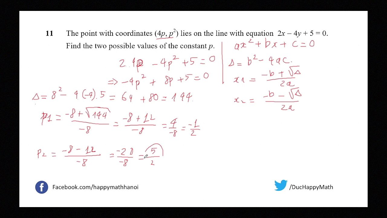 COORDINATE GEOMETRY - BASIC 2 - HOW TO FIND DISTANCE AND MID-POINT