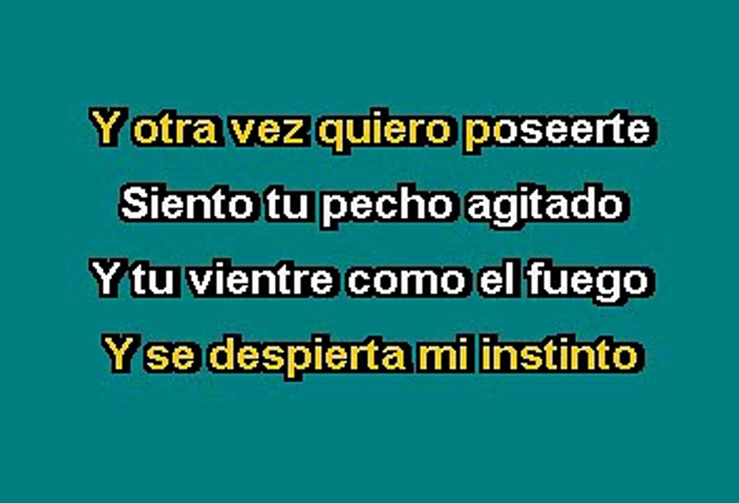 De Punta A Punta - Álvaro Torres (Karaoke)