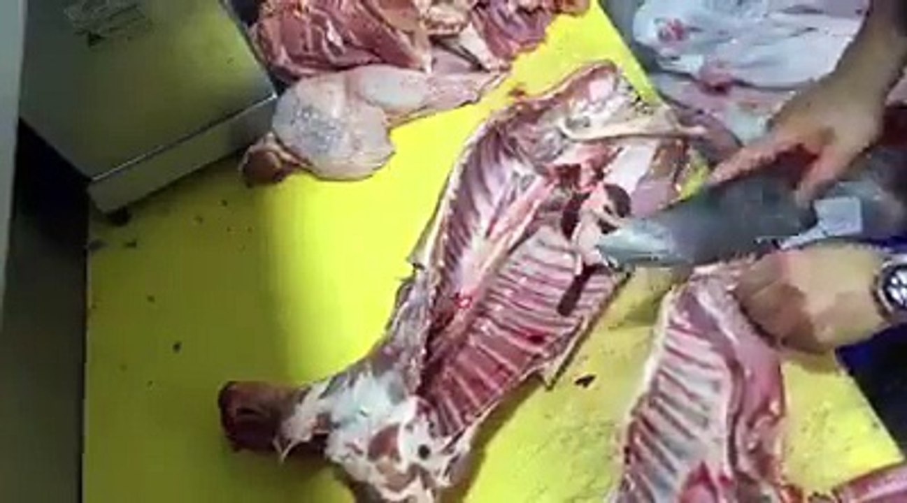 كيف تقطع كبش العيد - comment découper le mouton de l'aid ?