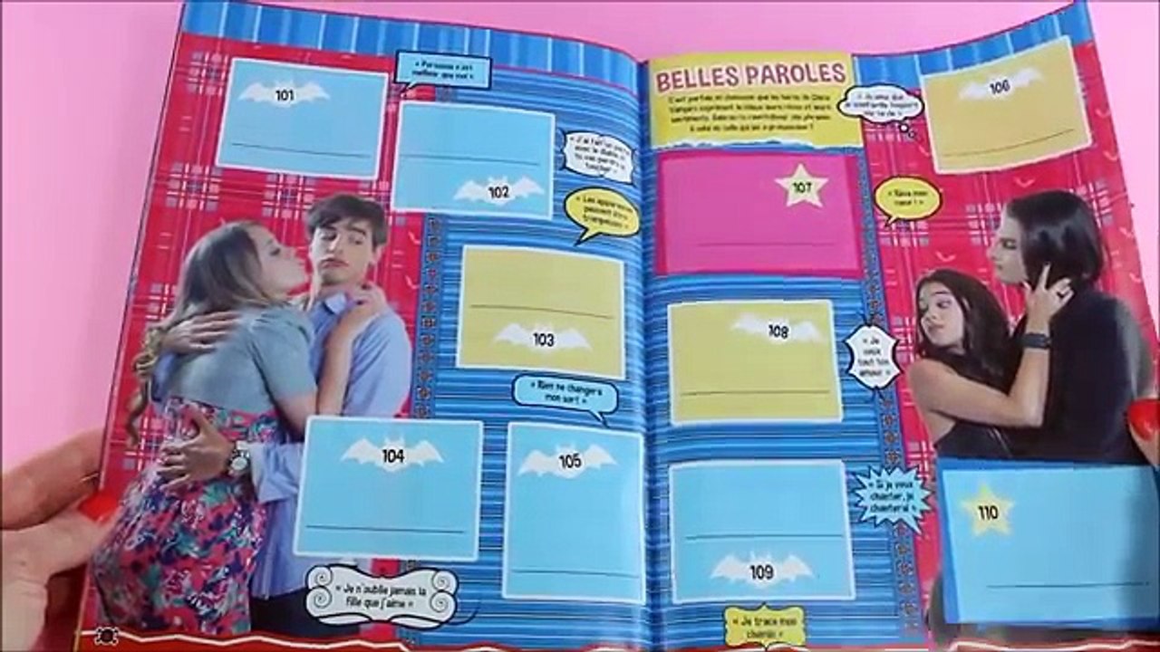 Lalbum de sticker chica vampiro