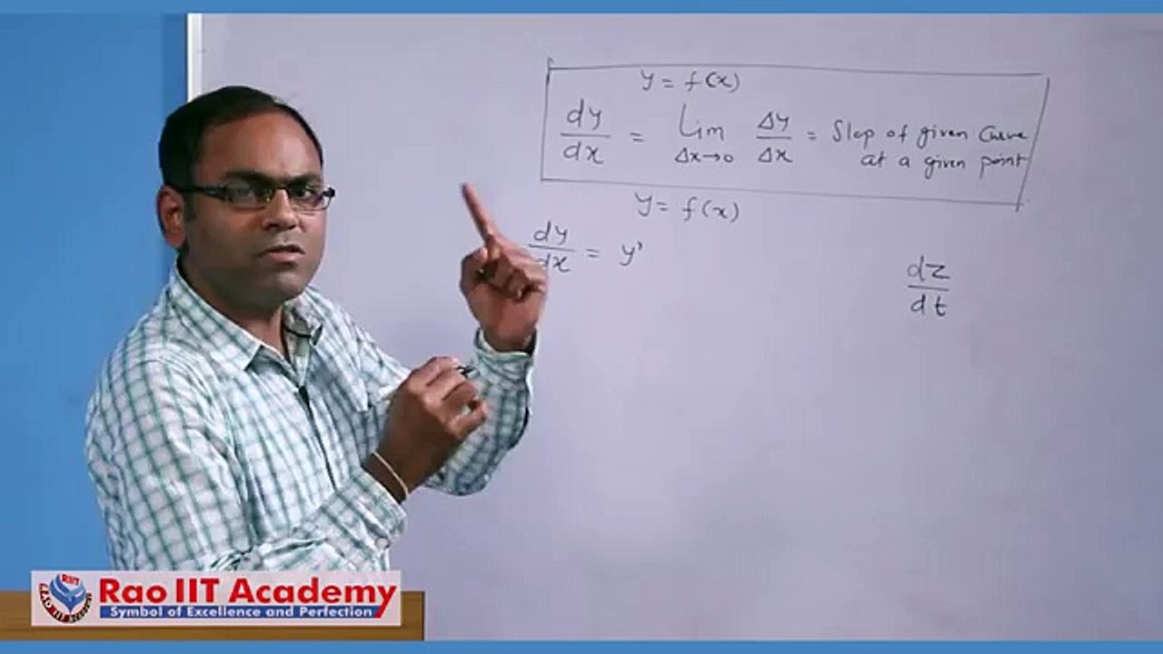 Basic Mathematics (Differentiation Part 1) - IIT JEE Main and Advanced Physics V