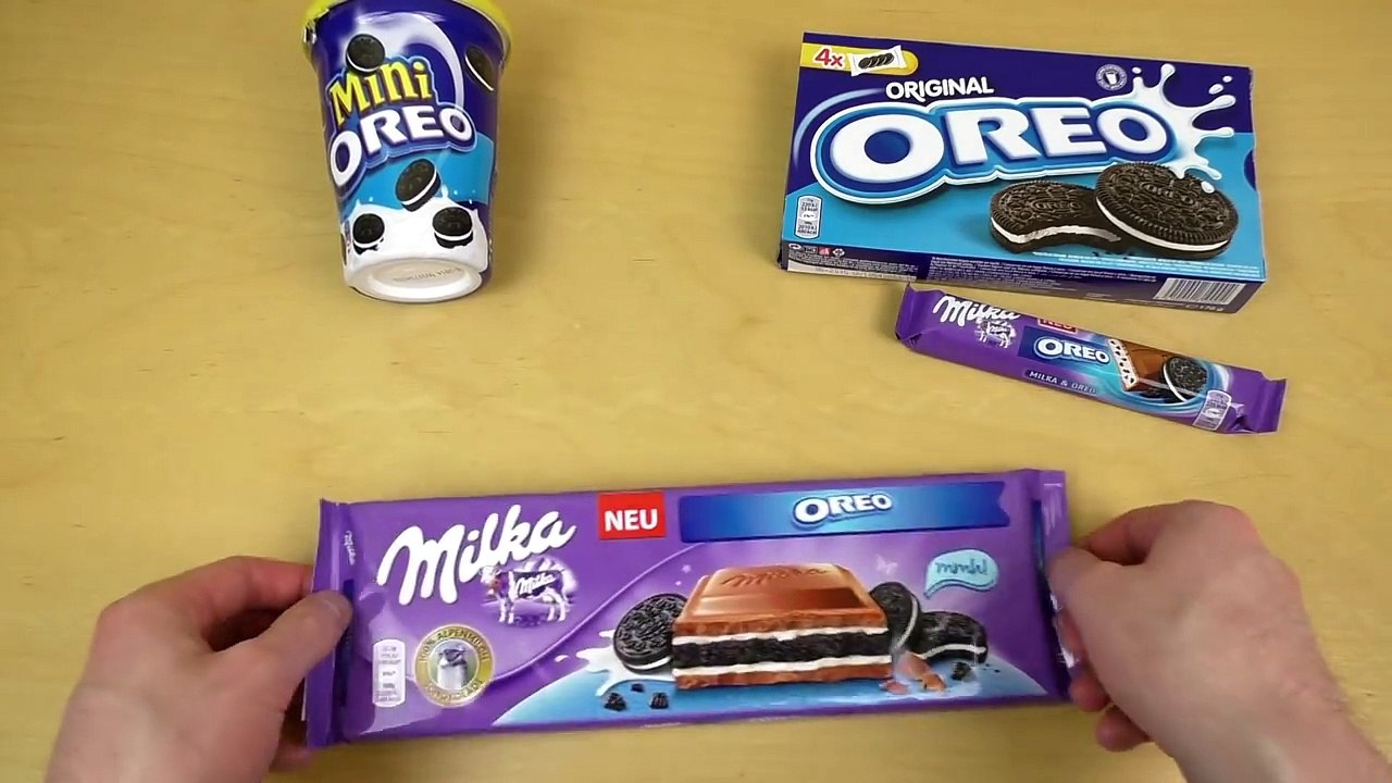 Oreo Mini & Oreo Milka Maxi