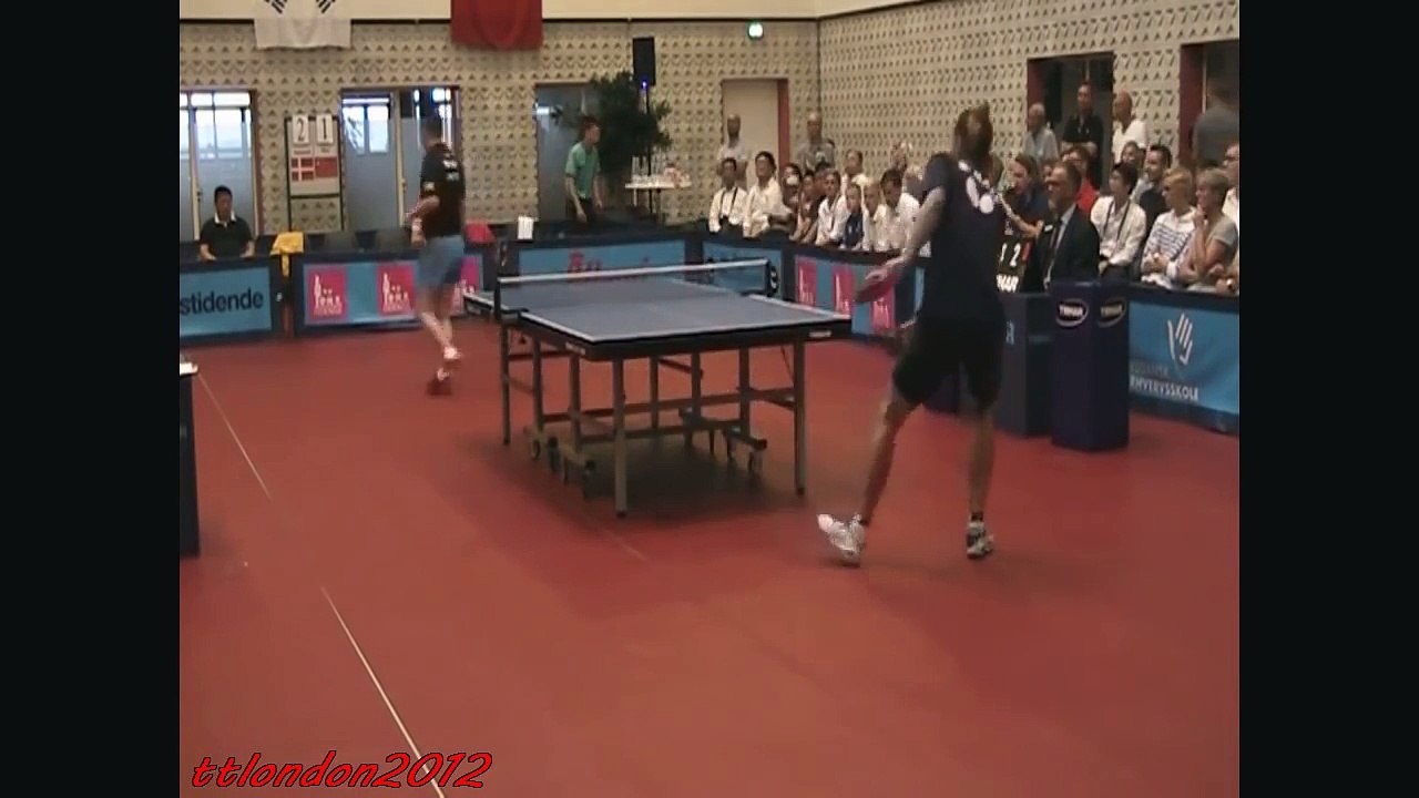 Michael Maze vs Ma Lin (Tsingtao Tour new)